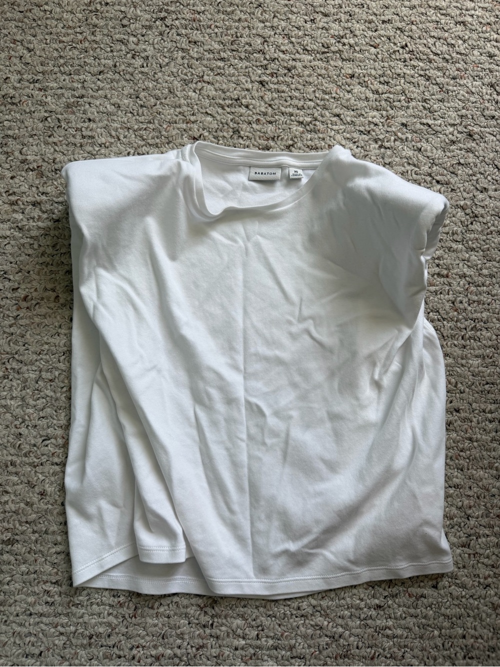 Aritzia Babaton Shoulder Pad Top - Picture 4 of 5